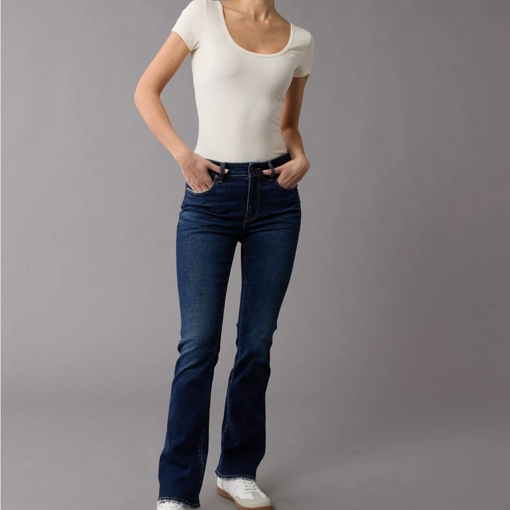 American Eagle Outfitters Dark skinny kick Jeans